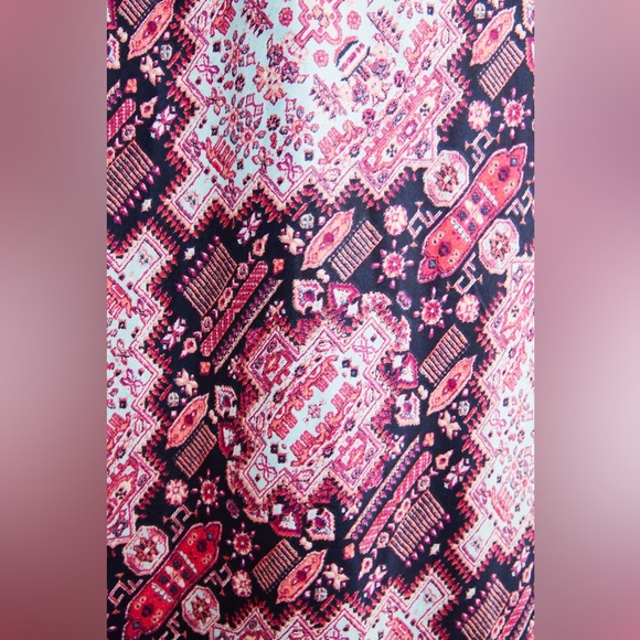 Anthropologie x Nicole Miller Serena Halter Patterned Maxi Dress - Picture 4 of 5